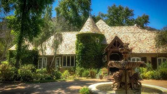 The Enchanted Cottage - Backdrop
