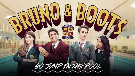 Bruno & Boots: Go Jump in the Pool - Backdrop