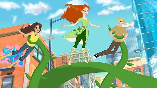 DC Super Hero Girls: Super Hero High - Backdrop