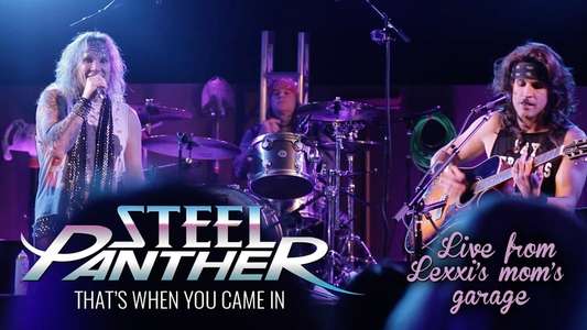 Steel Panther Live from Lexxi's Mom's Garage - Backdrop