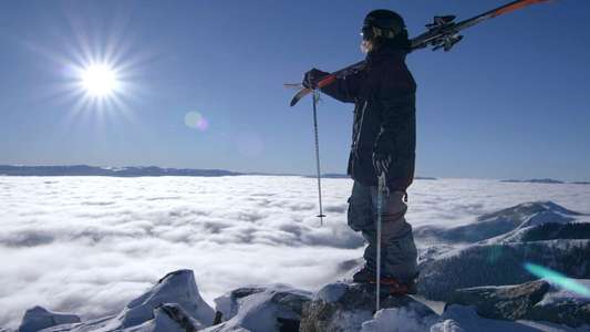 Warren Miller's Chasing Shadows - Backdrop
