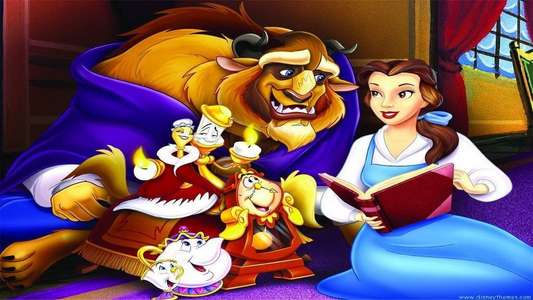 Beauty and the Beast - Backdrops