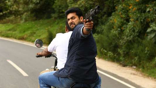 Miruthan - Backdrop