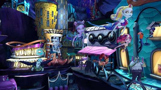Monster High: Great Scarrier Reef - Backdrop