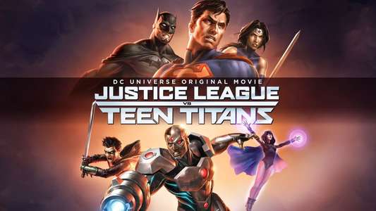 Justice League vs. Teen Titans - Backdrop