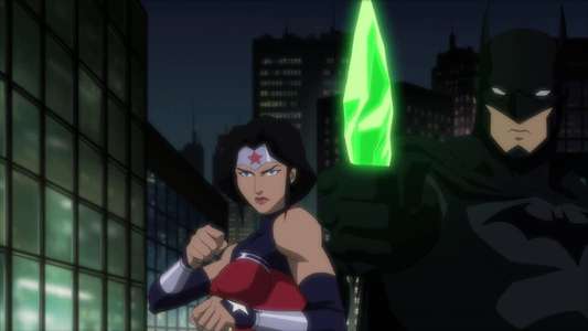Justice League vs. Teen Titans - Backdrop