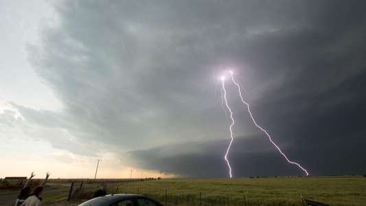 National Geographic: Inside the Mega Twister - Backdrop