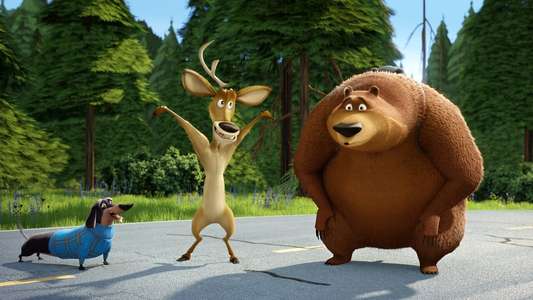 Open Season: Scared Silly - Backdrop
