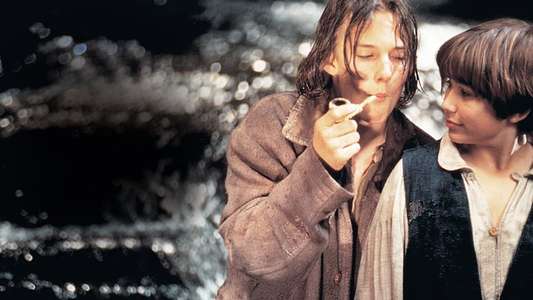 Tom and Huck - Backdrop