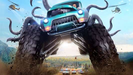 Monster Trucks - Backdrop