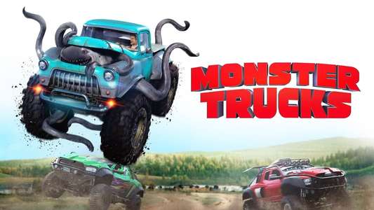 Monster Trucks - Backdrop