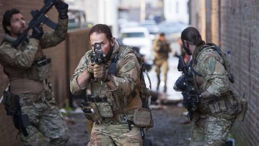 Navy Seals vs. Zombies - Backdrop