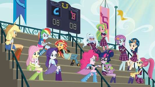 My Little Pony: Equestria Girls - Friendship Games - Backdrops