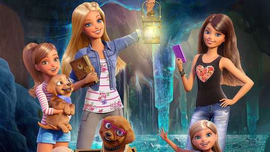 Barbie & Her Sisters in the Great Puppy Adventure - Backdrop