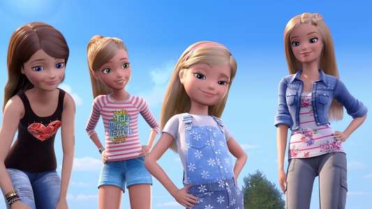Barbie & Her Sisters in the Great Puppy Adventure - Backdrop