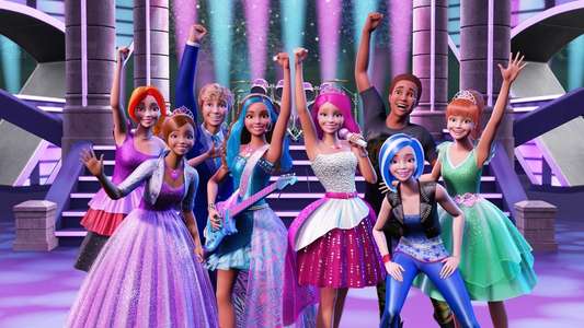 Barbie in Rock 'N Royals - Backdrop
