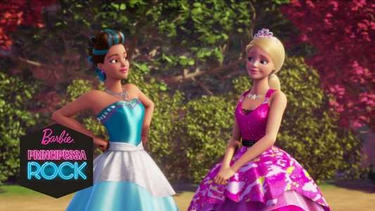 Barbie in Rock 'N Royals - Backdrop