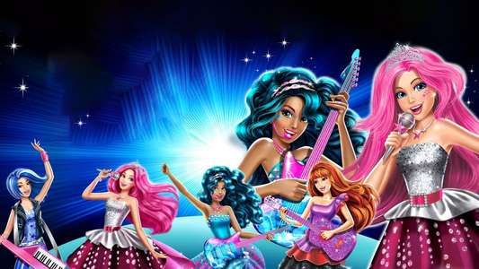 Barbie in Rock 'N Royals - Backdrop