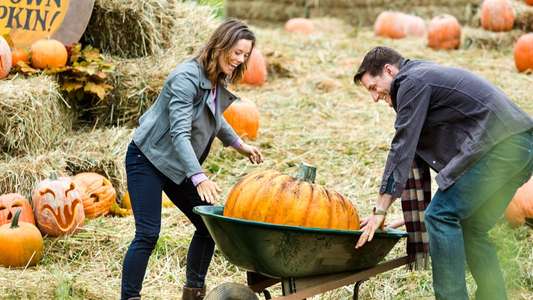 October Kiss - Backdrop