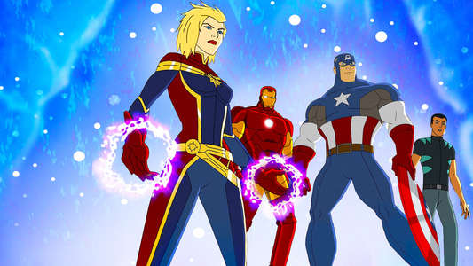 Marvel Super Hero Adventures: Frost Fight! - Backdrops