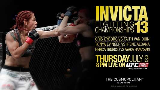 Invicta FC 13: Cyborg vs. Van Duin - Backdrop