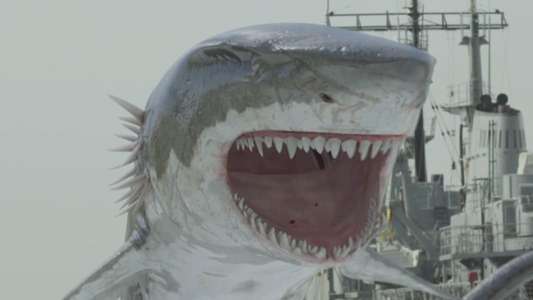 Sharktopus vs. Whalewolf - Backdrop