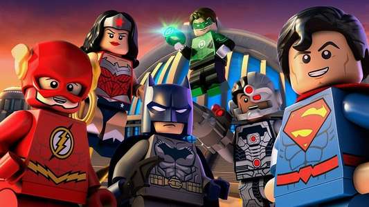 LEGO DC Comics Super Heroes: Justice League: Attack of the Legion of Doom! - Backdrop