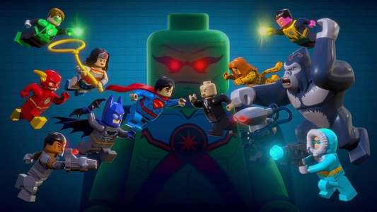 LEGO DC Comics Super Heroes: Justice League: Attack of the Legion of Doom! - Backdrop