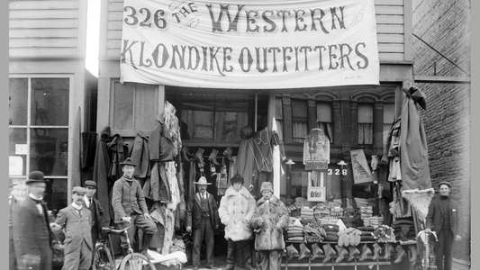 The Klondike Gold Rush - Backdrop