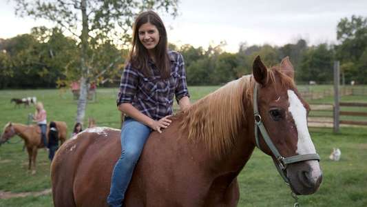 Horse Camp - Backdrop