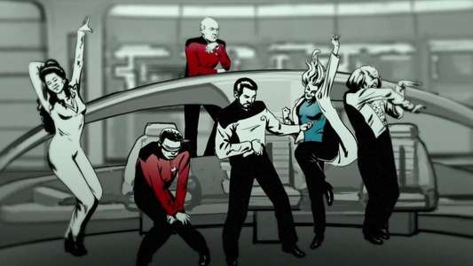 Chaos on the Bridge - Backdrop