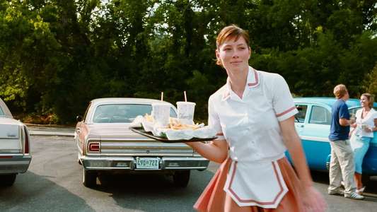Accidental Love - Backdrop