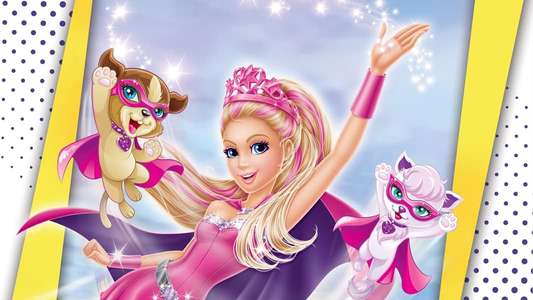 Barbie in Princess Power - Backdrop