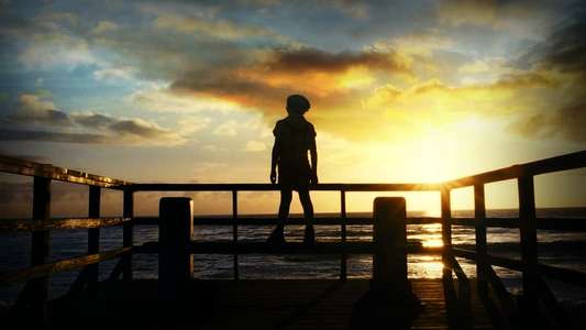 Little Boy - Backdrop