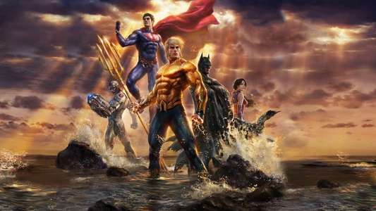 Justice League: Throne of Atlantis - Backdrop