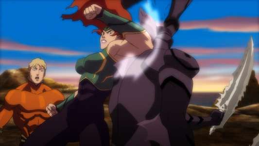 Justice League: Throne of Atlantis - Backdrop