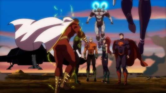 Justice League: Throne of Atlantis - Backdrop