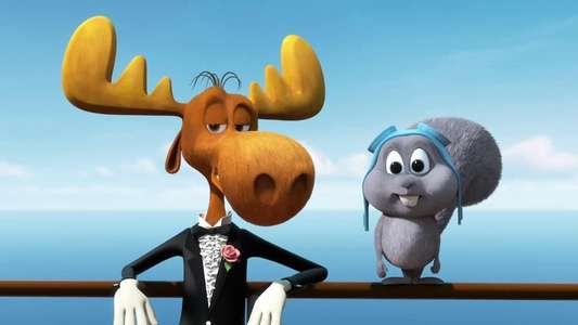 Rocky and Bullwinkle - Backdrop