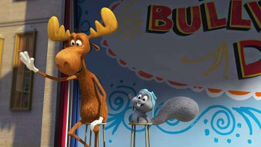 Rocky and Bullwinkle - Backdrop