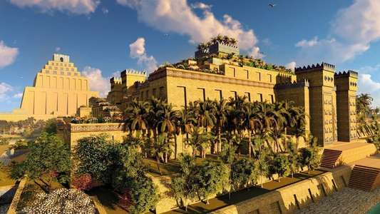 Finding Babylon's Hanging Garden - Backdrop