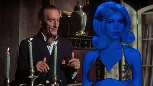 The Ghost in the Invisible Bikini - Backdrop