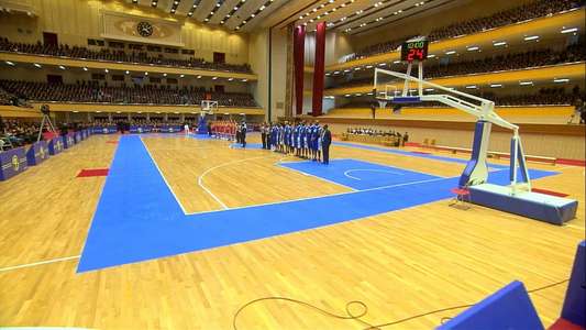 Dennis Rodman's Big Bang in PyongYang - Backdrop