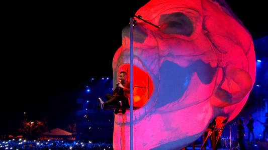 Robbie Williams - Live in Tallinn - Backdrop
