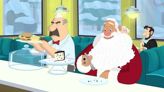 How Murray Saved Christmas - Backdrop