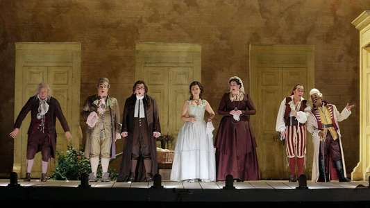 The Metropolitan Opera: Il Barbiere di Siviglia - Backdrop