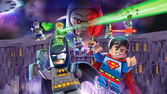 LEGO DC Comics Super Heroes: Justice League vs. Bizarro League - Backdrop