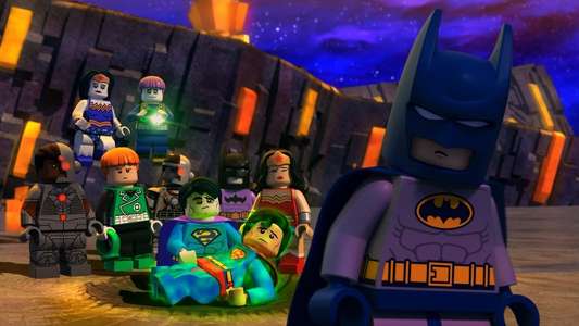 LEGO DC Comics Super Heroes: Justice League vs. Bizarro League - Backdrop