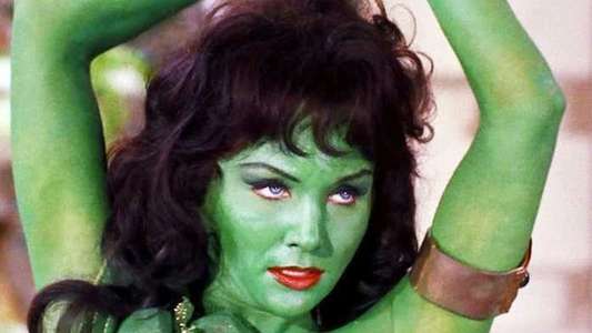 The Green Girl - Backdrop