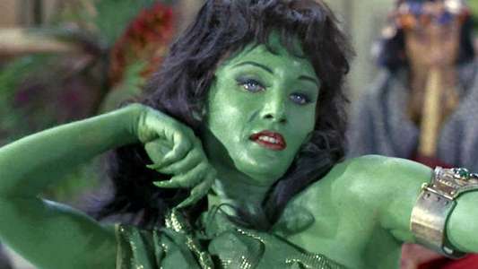 The Green Girl - Backdrop