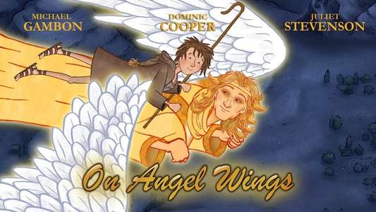 On Angel Wings - Backdrop